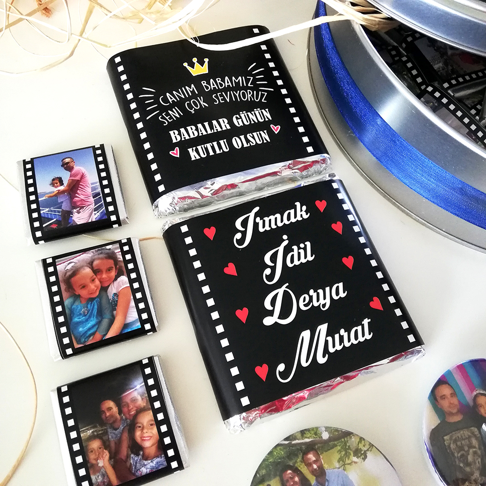 BABALAR GÜNÜ HEDİYESİ MAGNET ÇANTA PROMOSYON KAHVE ÇİKOLATA ANAHTARLIK HEDİYE