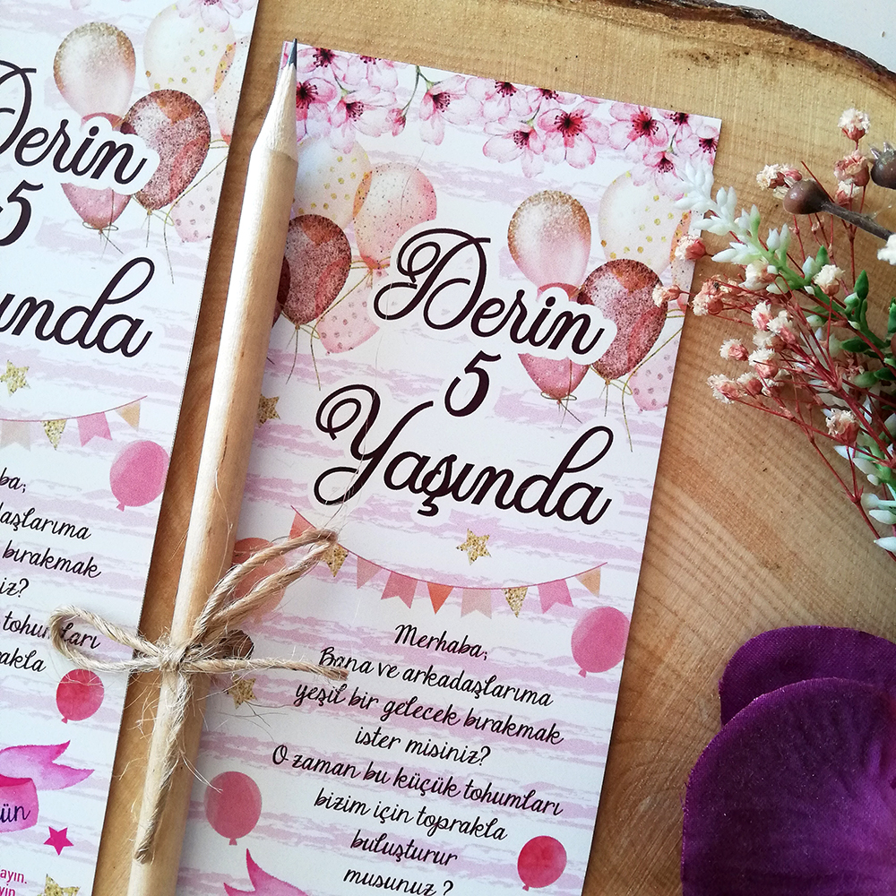 NİŞAN SÖZ DOĞUM GÜNÜ KINA GECESİ YENİ DOĞAN NİKAH BEBEK DÜĞÜN HEDİYE TOHUMLU KALEM